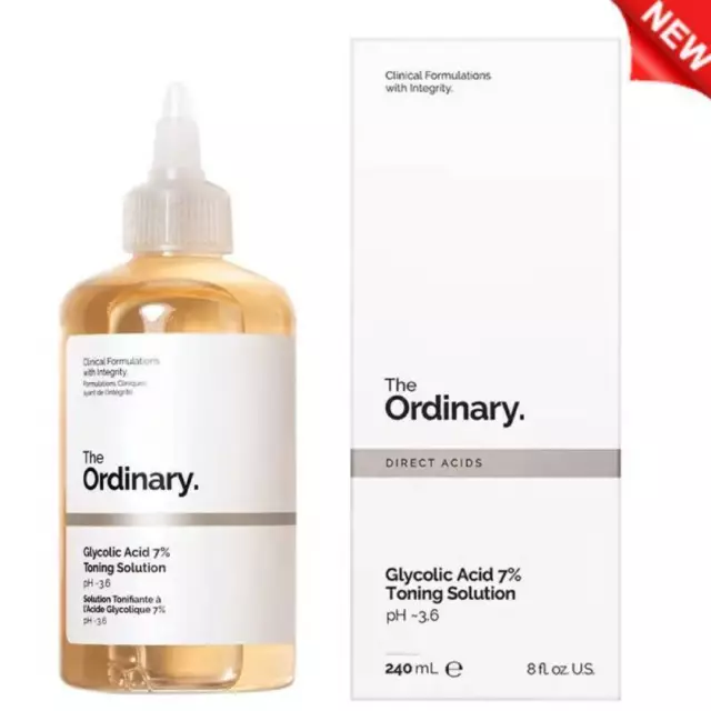 Die -Gewöhnliche Glykolsäure 7% Toning Resurfacing Lösung 240ml