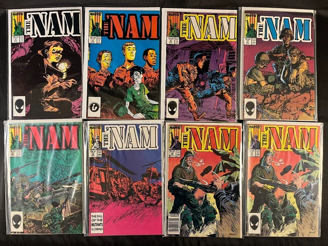 Lot of The'Nam (50 comics) between #1-#78 Marvel Comics 1986-1996 VF 2