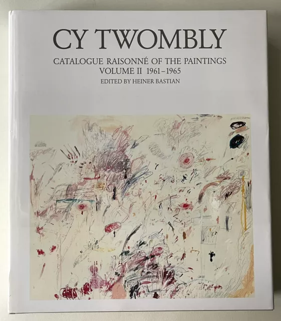 IT　CY　HEINER　Twombly　PicClick　dipinti　Catalogo　II,　ragionato　volume　440,00　BASTIAN　EUR　Twombly　Cy