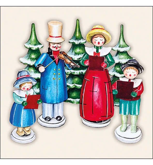 Lot de 2 Serviettes en papier "noel" Decoupage Collage