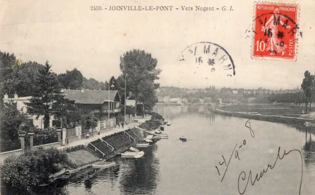 *10184 cpa Joinville le Pont - Vers Nogent