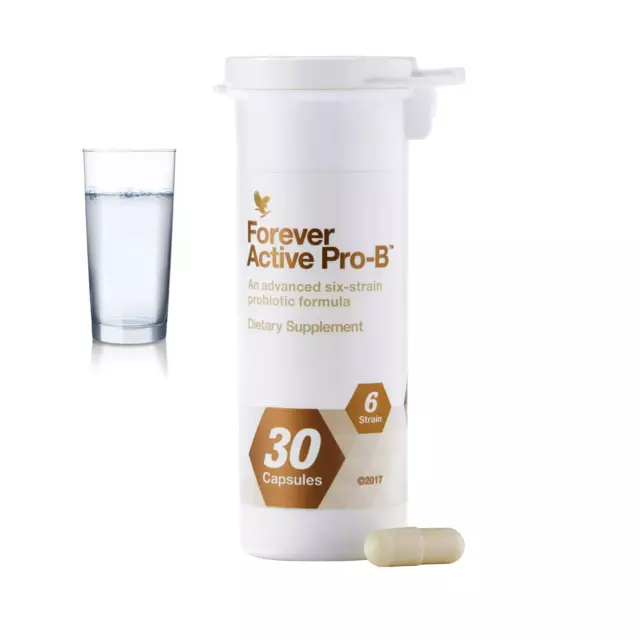 Forever Active Pro-B Probiotique et Prébiotique - Equilibre, Confort Intestinal