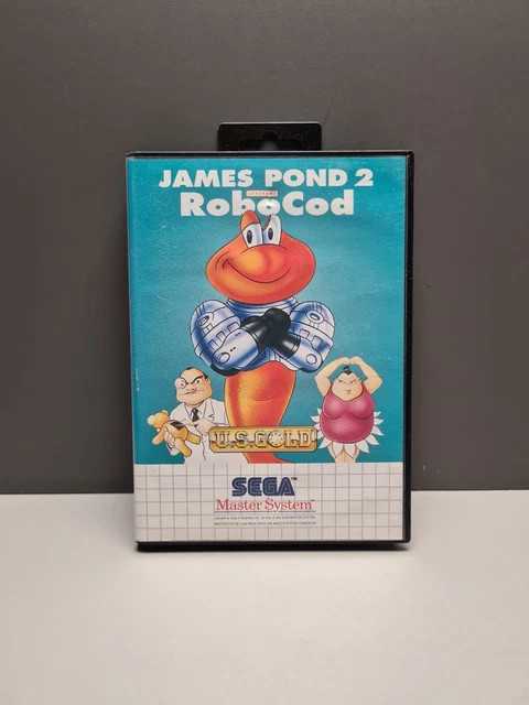 JAMES POND 2 CODENAME ROBOCOD SEGA MASTER SYSTEM  MS  PAL Euro Complete Very Good Condition 5013442554753