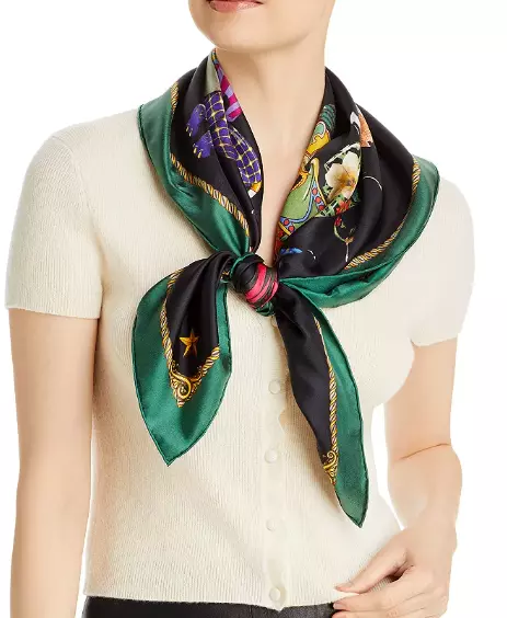 Echo Animal Menagerie Silk Square Scarf