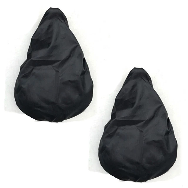 Antipioggia Bicicletta Coprisedile Sella Protezione Elastico Pioggia Cover Nera