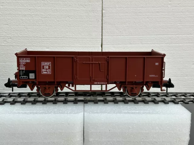 Hochbordwagen der DB, Märklin, Metallachsen, Spur 1, neuwertig