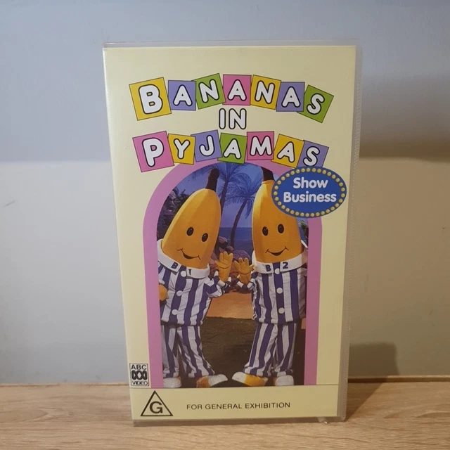 'BANANAS IN PYJAMAS Show Business'. ABC Video 1993. Rated G. PAL VHS