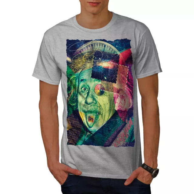 Wellcoda Physics Philosophy Mens T-shirt, Invention Graphic Design Printed Tee