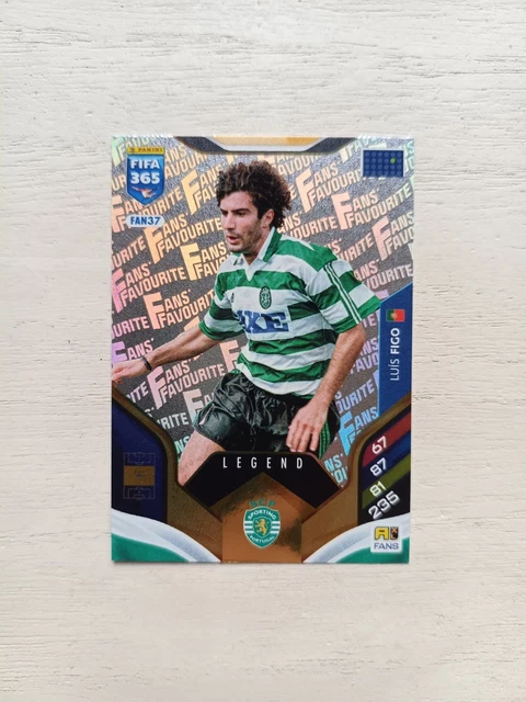 Mega Rare Panini Luis FIGO Barcelona 95/96 Rookie Card