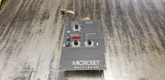 Nordson 104988D 104900A Microset Multiscan Controller, 3500 Hot Melt  shelf q1