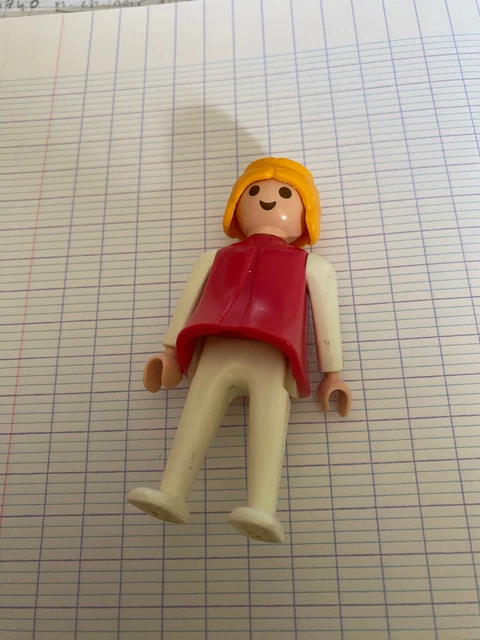 Figurine Playmobil Dompteuse D'éléphants De Cirque - Rose - Références 3711, 3758 - Occasion