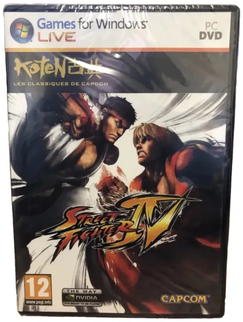 Street Fighter IV (4) Capcom - Windows PC Video Game - New Sealed **FAST P&P**