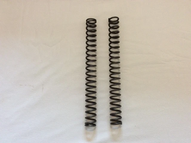 TRIUMPH BONNEVILLE T100 Scrambler CARB & EFI FORK SPRINGS PAIR 330mm ...
