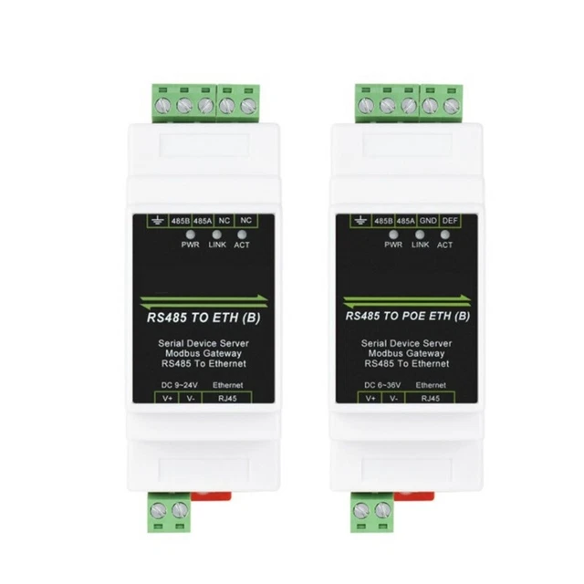 RS485 SERIAL PORT Server RS485 To RJ45 TCPIP To Serial Port