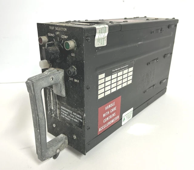 BENDIX AIRCRAFT AUTOTHROTTLE Control Computer P/N 37572041 75.00