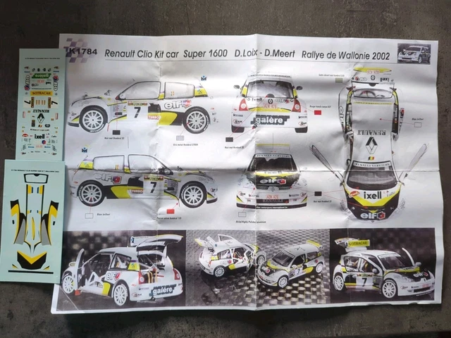 Otto Mobile 1:12 - Model car - RENAULT CLIO MAXI - TOUR DE CORSE