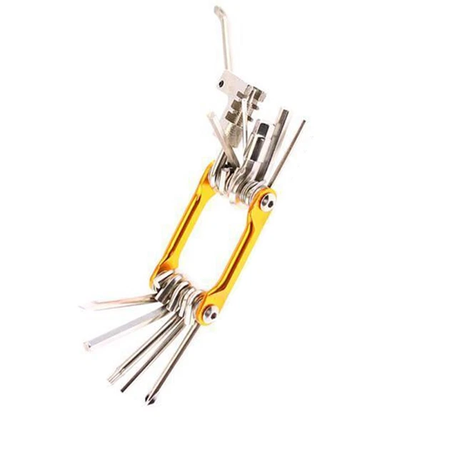 Manopole Bici Ergonomiche Antiscivolo Con Attrezzo Multifunzione - Per Mountain Bike, BMX, Manubrio 22 Mm - 4
