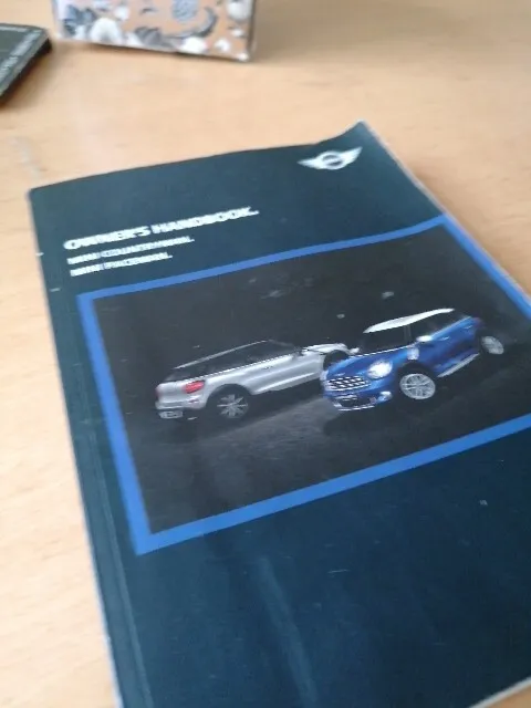 (2014) Mini Countryman & Mini Paceman Owners Manual - Handbook Including All4