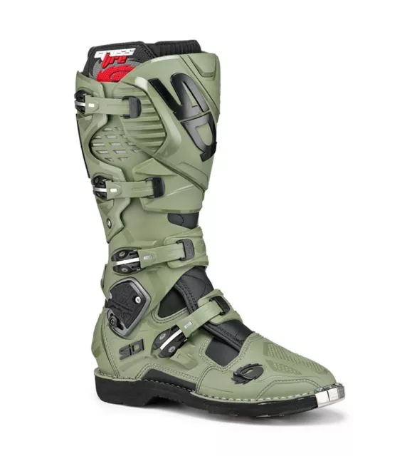 Sidi Crossfire 3 Boots Army Black - New! Fast Shipping!