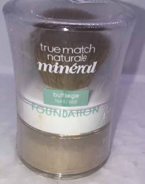 LOreal Paris True Match Mineral Powder Foundation Buff Beige N4-5/466 new sealed