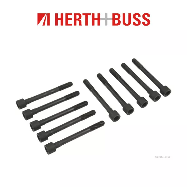 10x HERTH+BUSS JAKOPARTS Zylinderkopfschrauben für NISSAN ALMERA PRIMERA 1.4 1.6