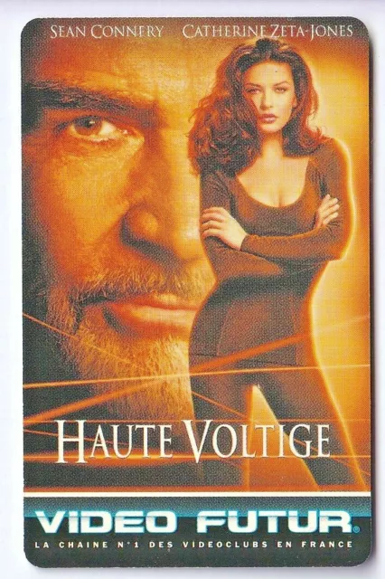 Cinema  Carte / Card .. Video Futur N°95 H.v Connery Zeta-Jones 15.000Ex. 1999