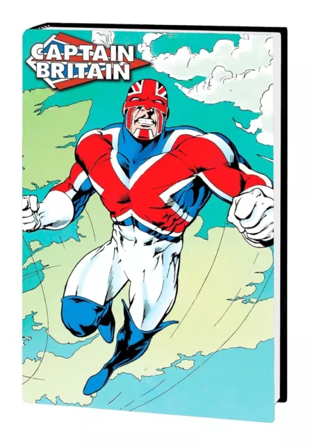 Captain Britain Omnibus Alan Davis Cover New Marvel Comics HC Hardcover Sealed