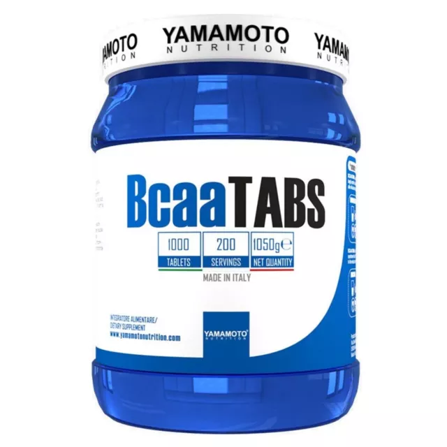 YAMAMOTO NUTRITION BCAA TABS 1000 Cpr Aminoacidi Ramificati + Vitamine B1 B6