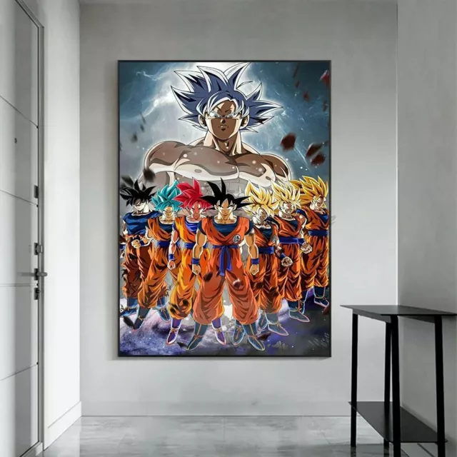 Poster one piece toile en cotton tableau sans cadre décoration