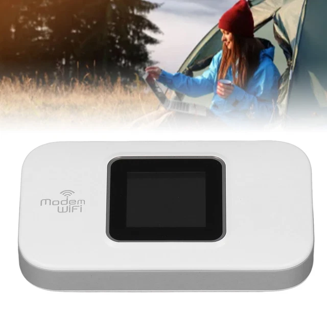 MOBILE WIFI HOTSPOT Easy Setup Portable WiFi Router For Phone Laptop ...