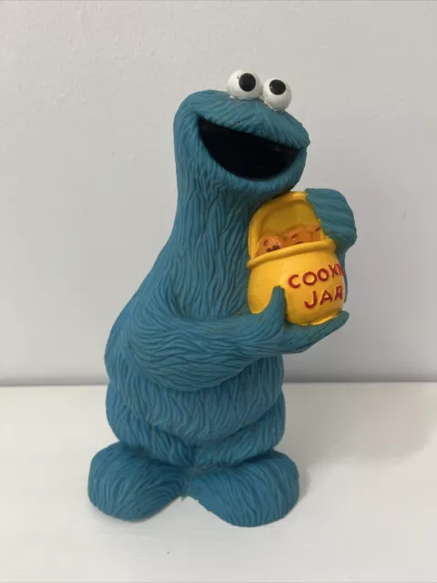 Vintage Illco Muppets Sesame Street Cookie Monster Bank No Stopper