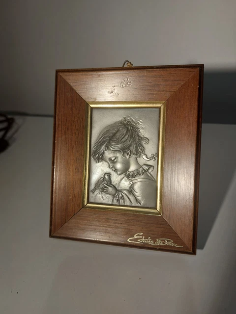 Tableau d'une jeune fille Les étains du Prince pour la maison pas
