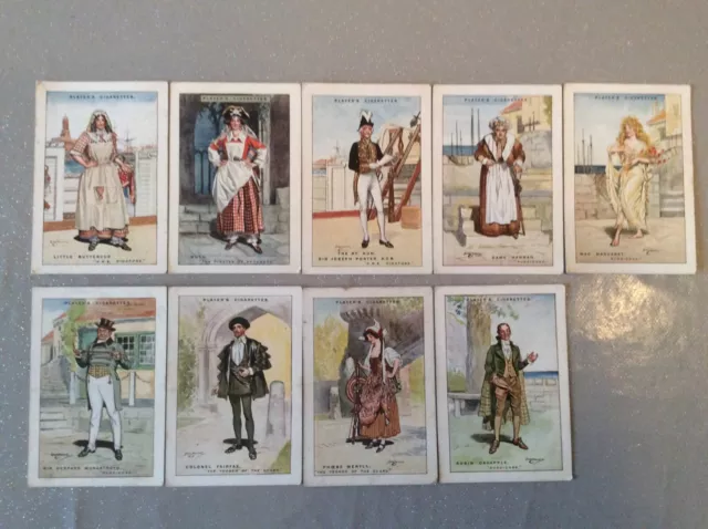 John Player & Sons, Gilbert And Sullivan Cigarette Cards.