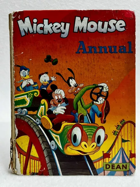 Mickey Mouse Annual 1955 - Dean & Son Ltd - Vintage