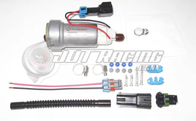 New Walbro TI Auto 525lph F90000285 Hellcat Fuel Pump & 400-1168 Install Kit E85