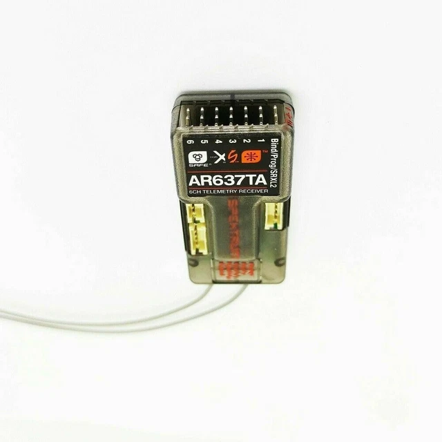 SPEKTRUM AR637TA DSMX 6Channel AS3X & SAFE Telemetry Receiver NO BOX £