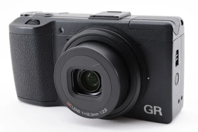 Ricoh GR 16.2MP Digital Compact Camera Black From JAPAN [N.Mint+Read] R1508 3