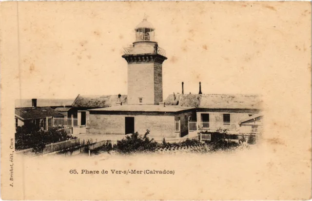 CPA VER-sur-MER Ver-sur-Mer Lighthouse (1258058)