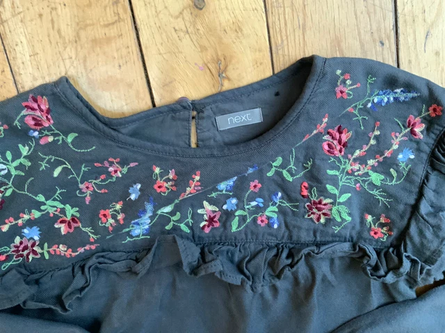 NEXT CLOTHING BUNDLE GIRLS Top Embroidered Shirt Summer Uk Age 10 Size Leggings 5