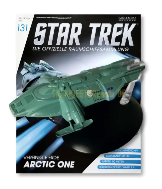 Eaglemoss Star Trek la collezione ufficiale di astronavi Arctic One (edizione 131)