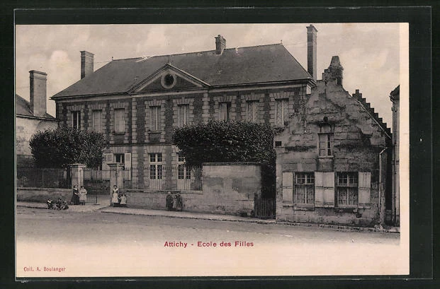 CPA Attichy, Ecole des Filles