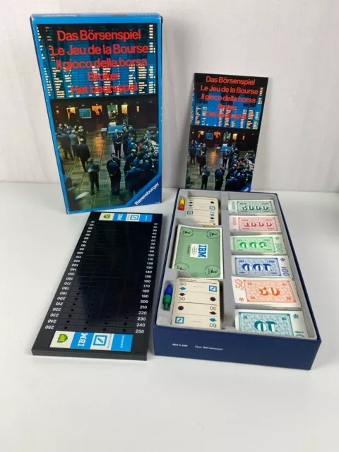 Das Börsenspiel - Casino Serie - Ravensburger 1972 - 70er Jahre Rarität ! TOP