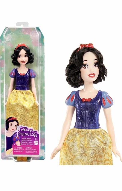 DISNEY PRINCESS ROYAL Shimmer Snow White Fashion Doll Toy Sparkly Dress ...