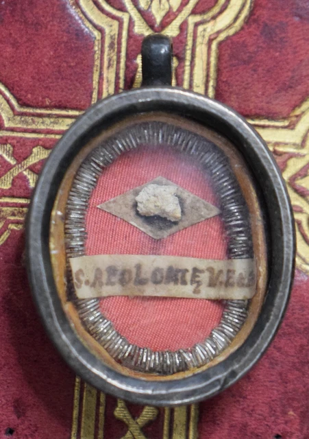 RELIC RELIQUARY RELIQUIA relicario reliquiario shrine S.APOLLONIA ...