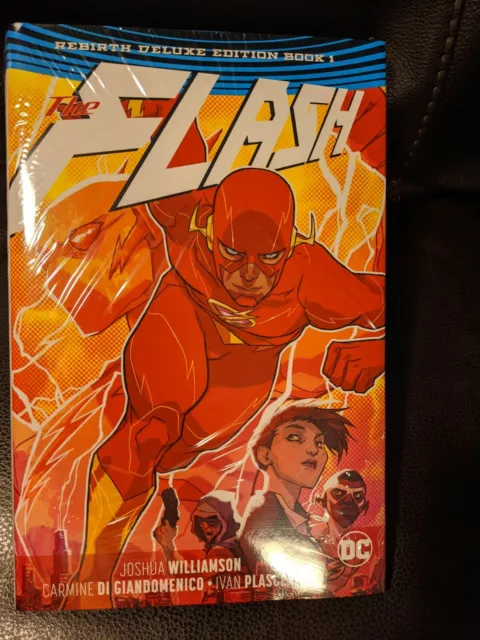 Flash - Rebirth Deluxe Edition Book 1 - Sealed - DC, HC, Hardcover