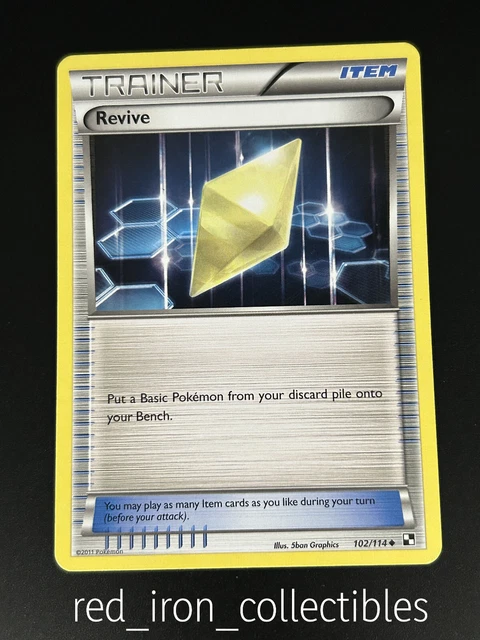 pokemon card revive Vintage Promo (Japanese) Trainer Rule REVIVE 102/114 UNCOMMON Black &