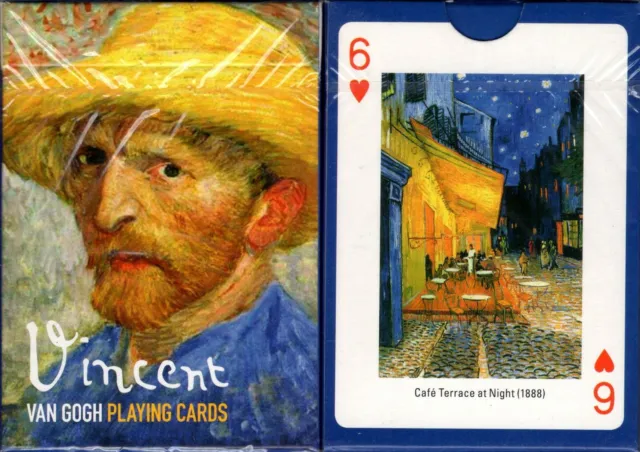 Vincent Van Gogh Playing Cards Poker Size Deck Piatnik Custom Limited Edition