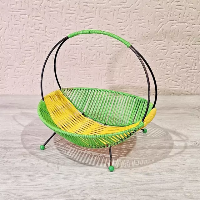 Cesto Svuotatasche Originale Anni 50 Design Space Age