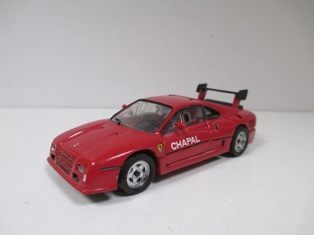 Miniature Ferrari 288 GTO Evoluzione 1986 Jouef 1/18 - En Boîte, Démontable