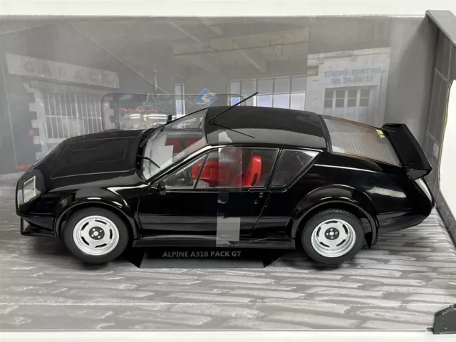 Alpin A310 Paquet Gt 1983 Noir 1:18 Echelle Solido 1801205